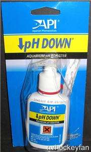 API ↓pH DOWN Aquarium Pharmaceuticals pH Adjuster 1.25 oz Bottle 