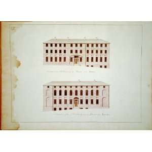 Benjamin Henry Latrobe Design, Richmond, Virginia 1797  