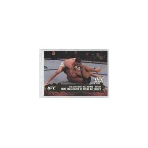  2009 Topps UFC Gold #103   Mike Massenzio Drew McFedries 