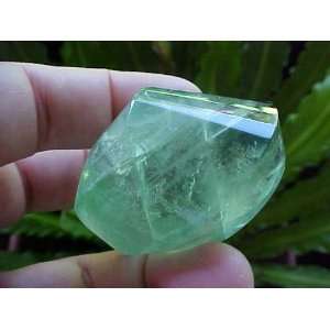  Zs4714 Gemqz China Fluorite Free Form Faceted Large Nice 