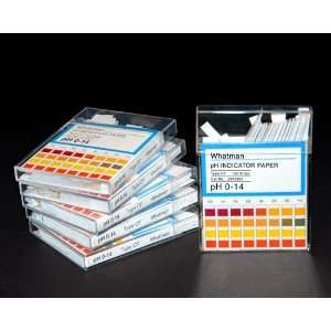  pH Indicator Strips, 0 14 pH , 1000/box 