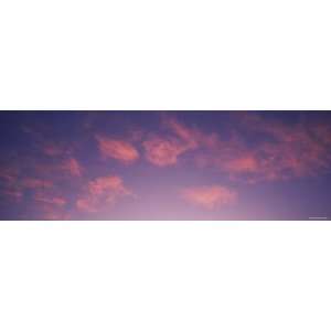 Clouds in the Sky, Grand Cayman, Cayman Islands, West Indies Stretched 