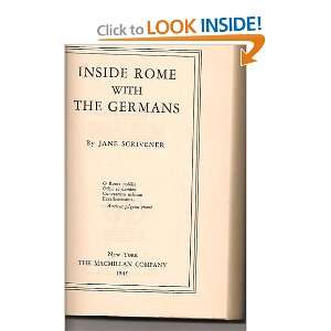  Inside Rome with the Germans Jane Scrivener Books
