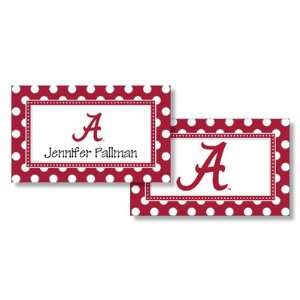   College Calling Cards   Simple Dot (Alabama)