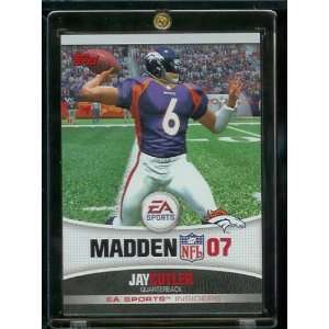  2006 Topps EA Sports Madden NFL 2007 Jay Cutler Denver 