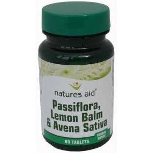 The Healthy Option Passiflora, Lemon Balm & Avena Sativa   60 Tabs
