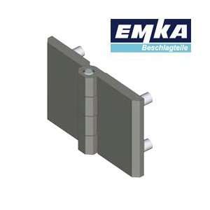  1056 U16   EMKA Screw On Prominent Hinge with M6 Stud 