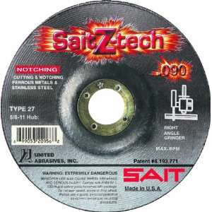  United Abrasives/SAIT 20944 Type 27 5 Inch by .090 Inch by 