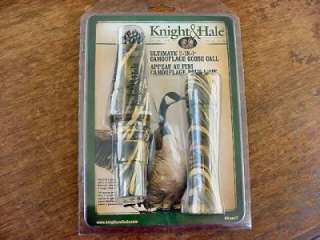 New Knight & Hale Ultimate 3 in 1 Camouflage Goose Call  
