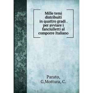  Mille temi distribuiti in quattro gradi . per avviare i 