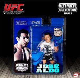 SET OF 4 ROUND 5 UFC SERIES 8 ULTIMATE COLLECTORS LIMITED EDITION 