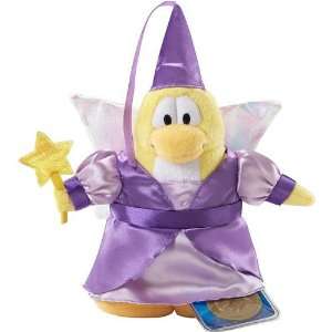 Disney Club Penguin 6.5 Inch Series 2 Plush Figure Fairy (Purple Dress 