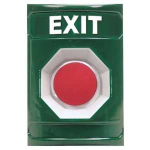   INTERNATIONAL SS 2106X Exit Push Button,Touch,Green