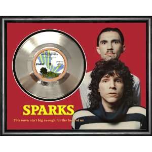  Sparks This Town Aint Big Enough Framed Silver Record 