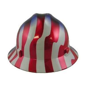   MSA Full Brim American Stars and Stripes Hard Hats