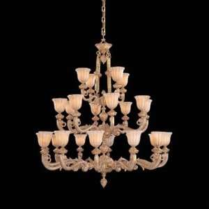  Natural Alabaster Collection 24 Light 60 French White or 