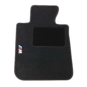  BMW 1M Embroidered Carpeted Floor Mats, black (2011 
