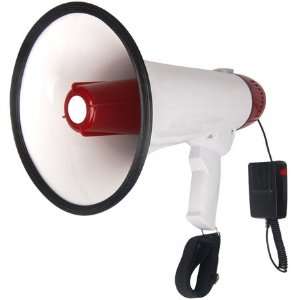   30 Watt Megaphone Mini Bullhorn Siren Loud Speaker