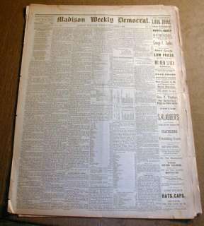   CORRAL 1881 newspaper Tombstone ARIZONA Wyatt Earp & HOLLIDAY  