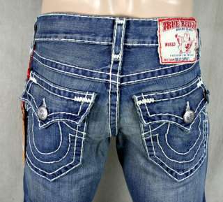 True Religion Jeans Mens Billy Super T YUKON Light wash 24858NBT2 