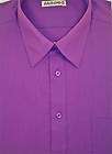 Armando Italia Mens Purple Dress Shirt