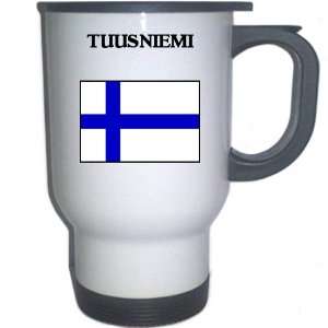  Finland   TUUSNIEMI White Stainless Steel Mug 