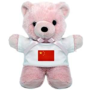  Teddy Bear Pink Chinese China Flag HD 