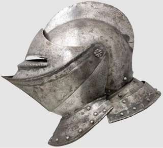   1560 AD Knight Medieval Jousting helmet plate armor armour tournament