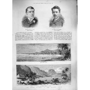   1886 SAMOA ISLANDS PANGO PANGO TUTUILA ALLEN ROBERTS