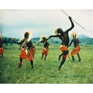  National Geographic, Dancing Tutsi Men, 16 x 20 Poster 