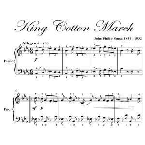   March Sousa Big Note Piano Sheet Music John Philip Sousa Books