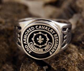 2nd Armored Cavalry Regiment ring Any Size 7 to 15  