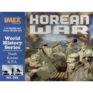   Korean War North Korean KPA Troop Figures 53 1 72 Imex Toys & Games