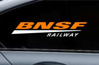 BNSF decals sticker santa fe loco train 2 color 8  
