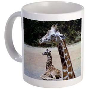  Giraffes at Rest Animals Mug by  Kitchen 
