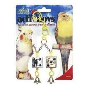   Pet Company Activitoy Dice Bird Toy for Keets and Tiels