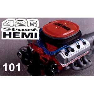  Ross Gibson 1/25 Hemi 426 Street Engine Kit Toys & Games