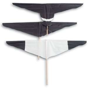 3 Hunters View Goose Flags Black