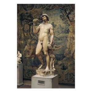  Bacchus Giclee Poster Print by Michelangelo , 9x12