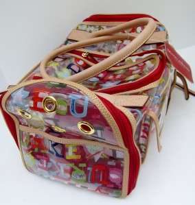 Dooney & Bourke Small DOODLE Dog Carrier Bag NWT Disc Pet Authentic 