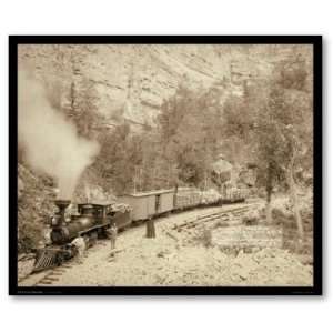  Locomotive in Black Hills SD 1890 Print