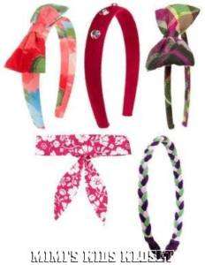 GYMBOREE HEAD BAND VARIETY ONE SIZE  