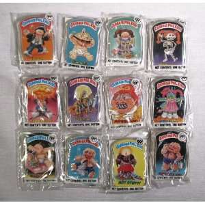  1986 Topps Garbage Pail Kids Button Set 