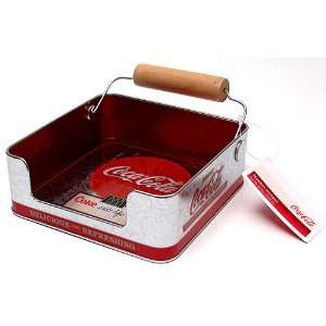  Coke Flat Napkin Tin Sandra BACKORDERED 