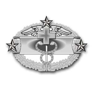  US Army Combat Medical Fourth Award Badge Decal Sticker 3 