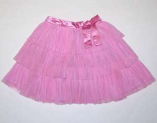 NEW BABY GAP Girls DANCE Pink Tutu Skirt 3 3T tiered  