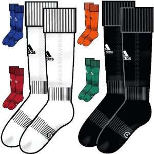  Adidas Milano Junior Football Socks White/Black(4.5 6 