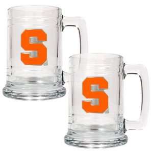 Syracuse University Set of 2 Beer Mugs