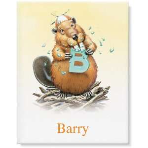  Beaver Personalized Canvas Wall Art