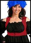 belly dance renaissance gypsy pirate harem costume turkish choli vest